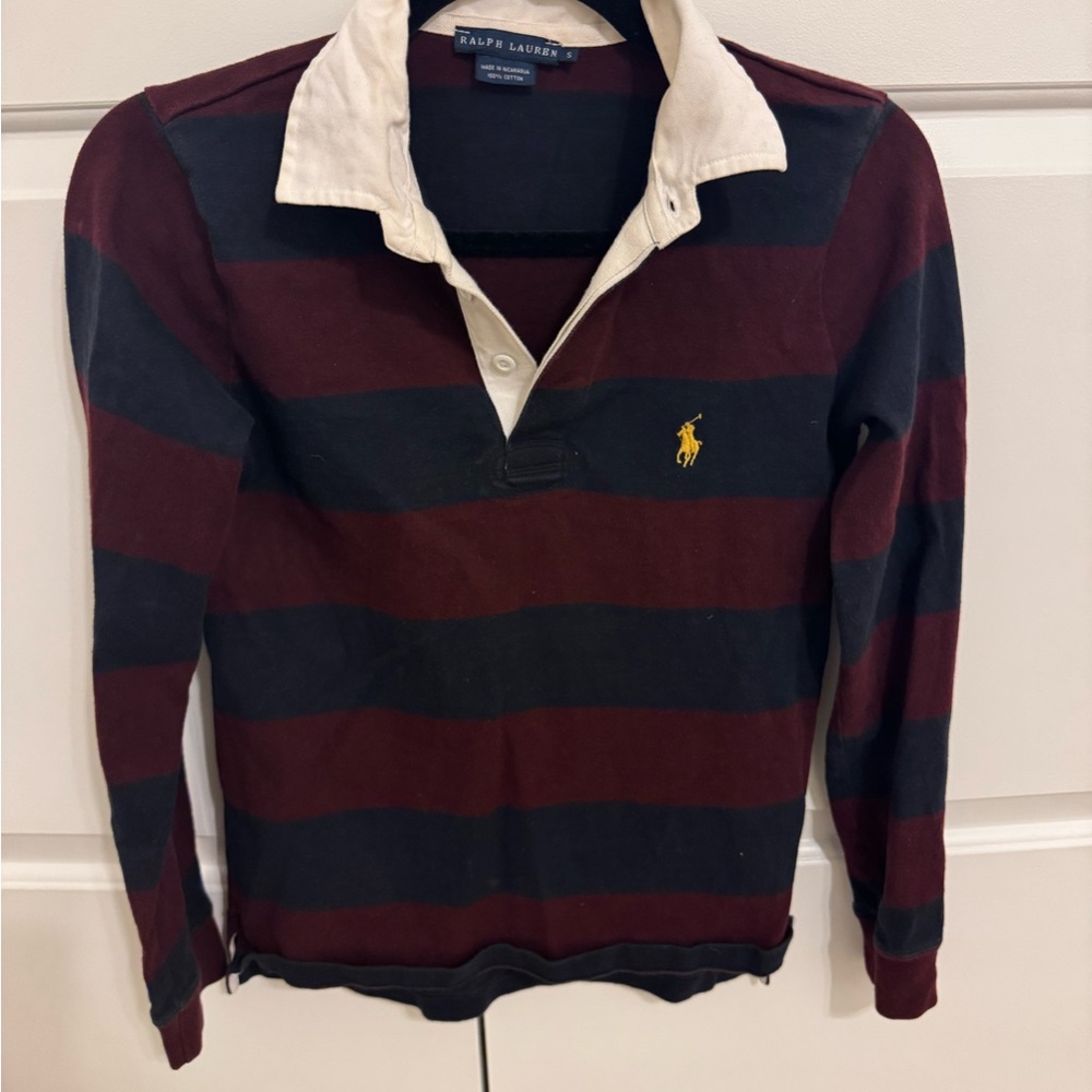 Vintage Ralph Lauren Striped Rugby Shirt